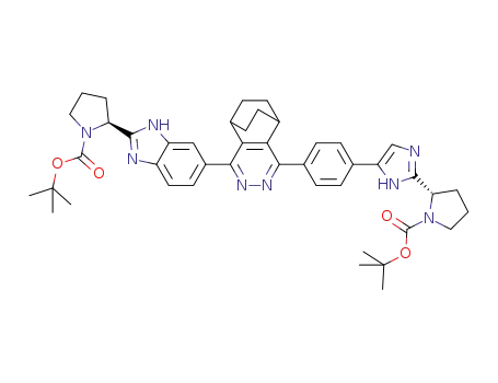 C<sub>44</sub>H<sub>52</sub>N<sub>8</sub>O<sub>4</sub>