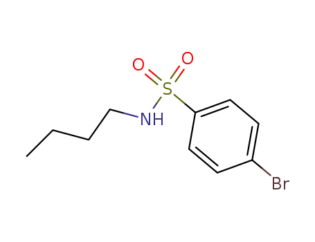 Molecular Structure of 1984-28-7 (4-BROMO-N-BUTYLBENZENESULPHONAMIDE)