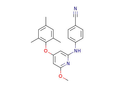 4-((4-(mesityloxy)-6-methoxypyridin-2-yl)amino)benzonitrile