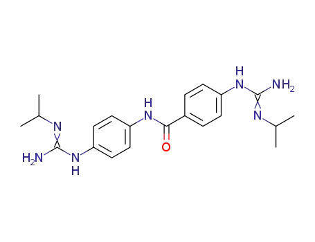 4-(2-isopropylguanidino)-N-(4-(2-isopropylguanidino)phenyl)benzamide
