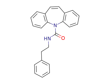 Molecular Structure of 1548174-81-7 (N-(2-phenylethyl)-5H-dibenz[b,f]azepine-5-carboxamide)