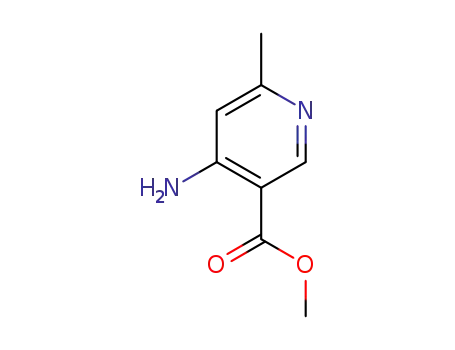 Molecular Structure of 886372-01-6 (4-AMINO-6-METHYL-NICOTINIC ACID METHYL ESTER)