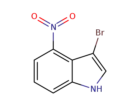 Molecular Structure of 126807-08-7 (3-BROMO-4-NITROINDOLE)