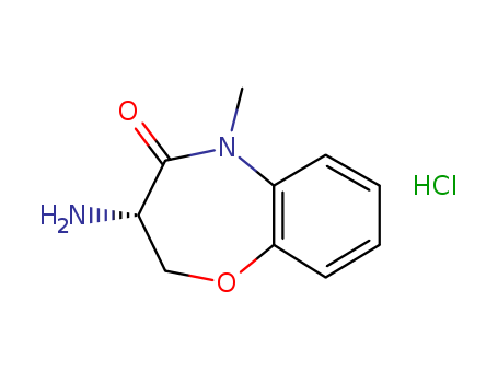 (S)-3-AMINO-5-METHYL-2,3-DIHYDROBENZO[B][1,4]OXAZEPIN-4(5H)-ONE HCL
