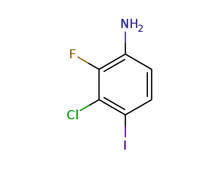 3-chloro-2-fluoro-4-iodoaniline