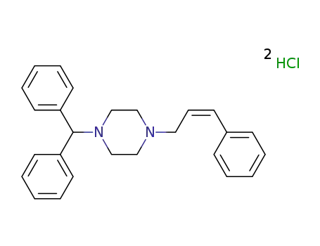 Molecular Structure of 7002-58-6 (Cinnarizine-d8 2HCl)