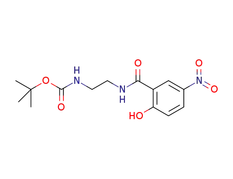 tert-butyl 2-(2-hydroxy-5-nitrobenzamido)ethylcarbamate