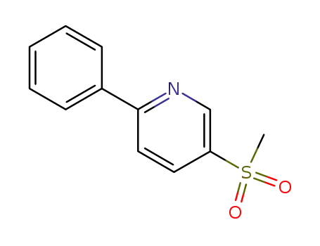 Pyridine, 5-(methylsulfonyl)-2-phenyl-
