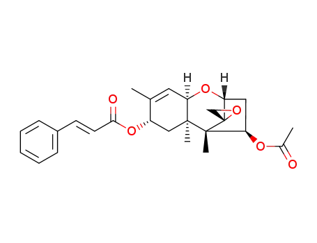 (4β,8α)-4-(acetyloxy)-12,13-epoxytrichothec-9-en-8-yl (2E)-3-phenylprop-2-enoate