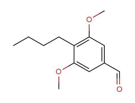 Benzaldehyde, 4-butyl-3,5-dimethoxy-