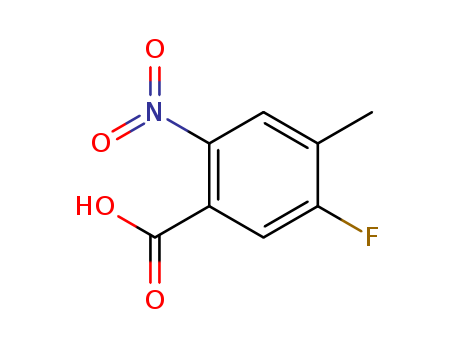 Benzoic acid, 5-fluoro-4-methyl-2-nitro-