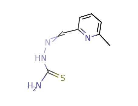 [(6-methylpyridin-2-yl)methylideneamino]thiourea cas  6853-69-6