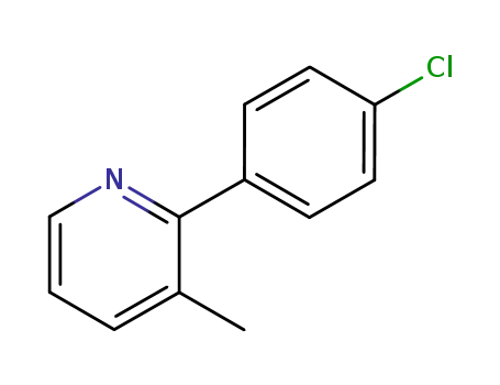 2-(4-Chlorophenyl)-3-methylpyridine