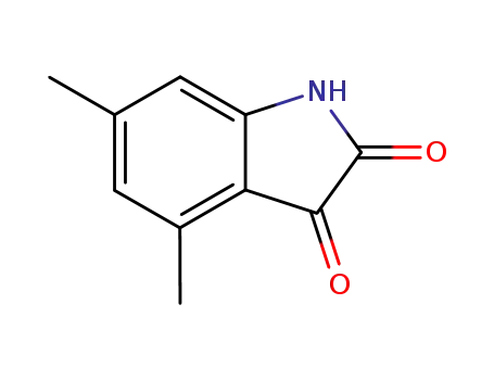 4,6-dimethyl-1H-indole-2,3-dione
