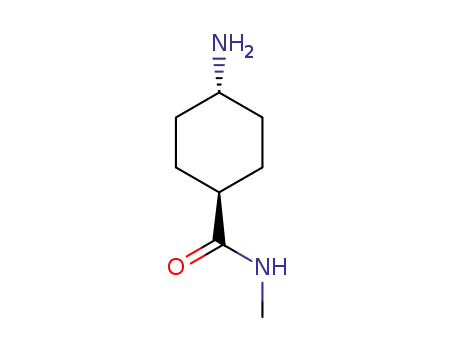 Molecular Structure of 412290-82-5 (Cyclohexanecarboxamide, 4-amino-N-methyl-, trans- (9CI))