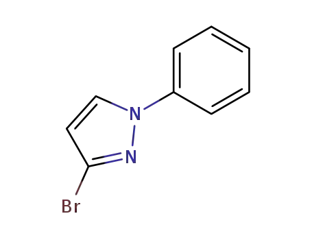 Molecular Structure of 50877-46-8 (3-bromo-1-phenylpyrazole)