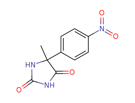 5-METHYL-5-(4-NITRO-PHENYL)-IMIDAZOLIDINE-2,4-DIONE