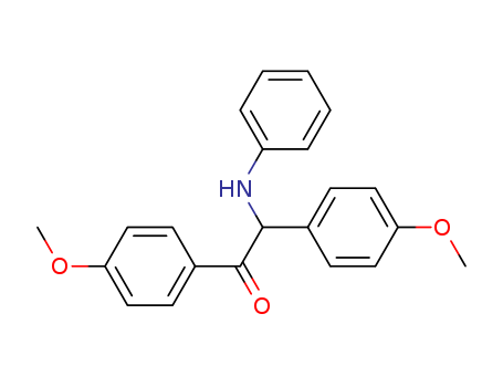 1,2-bis(4-methoxyphenyl)-2-(phenylamino)ethanone