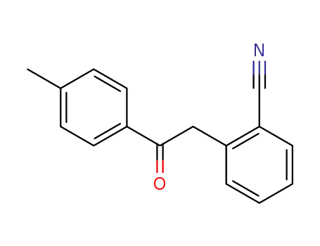 2-[2-(4-methylphenyl)-2-oxoethyl]benzonitrile