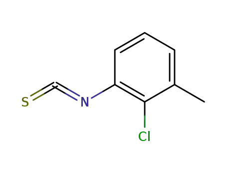 Molecular Structure of 519169-07-4 (Benzene, 2-chloro-1-isothiocyanato-3-methyl- (9CI))