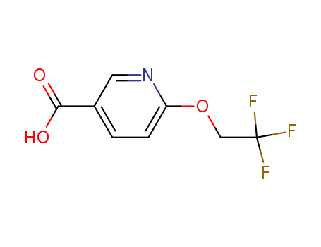 6-(2,2,2-Trifluoroethoxy)nicotinic acid cas no. 175204-90-7 98%