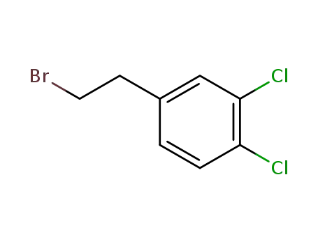 Molecular Structure of 39232-02-5 (4-(2-bromoethyl)-1,2-dichlorobenzene)