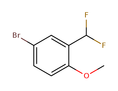 4-bromo-2-difluoromethylanisole cas no. 1261512-49-5 98%