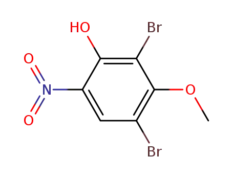 2,4-dibromo-3-methoxy-6-nitro-phenol