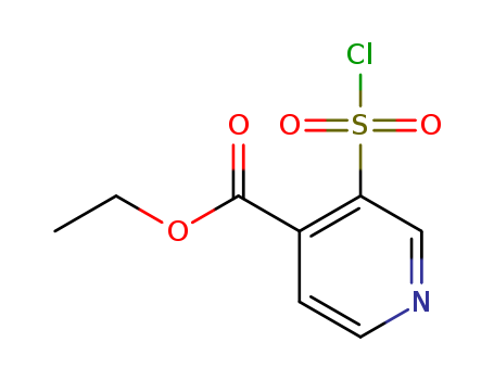 Ethyl 3-(chlorosulfonyl)isonicotinate 306936-12-9