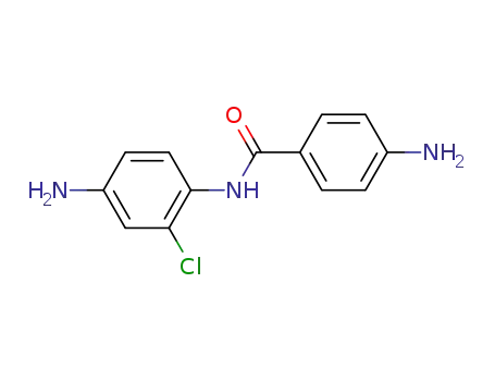 Molecular Structure of 14108-16-8 (4-amino-N-(4-amino-2-chlorophenyl)benzamide)