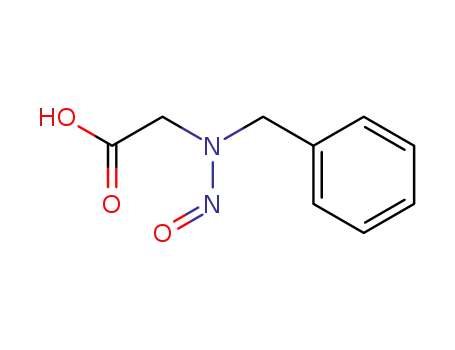 Molecular Structure of 6344-41-8 ([benzyl(nitroso)amino]acetic acid)