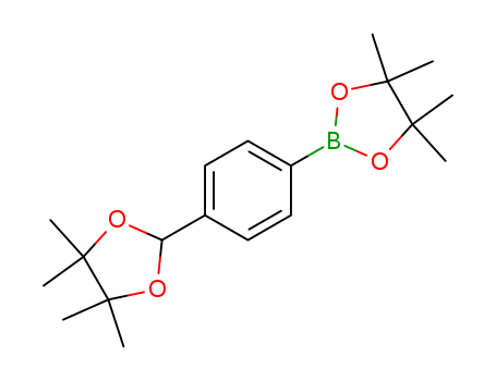 1,3,2-Dioxaborolane,
4,4,5,5-tetramethyl-2-[4-(4,4,5,5-tetramethyl-1,3-dioxolan-2-yl)phenyl]-