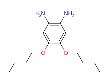 Molecular Structure of 1770-37-2 (1,2-Benzenediamine, 4,5-dibutoxy-)