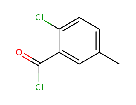 Molecular Structure of 21900-50-5 (Benzoyl chloride, 2-chloro-5-methyl-)