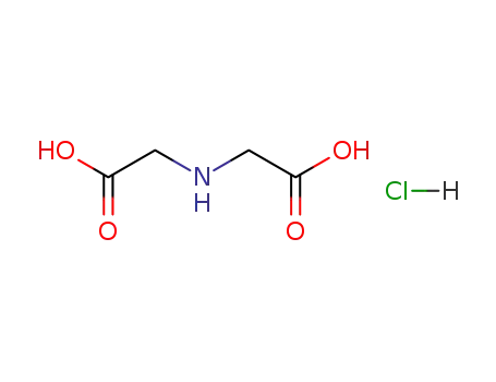 Molecular Structure of 2802-06-4 (Glycine, N-(carboxymethyl)-, hydrochloride)