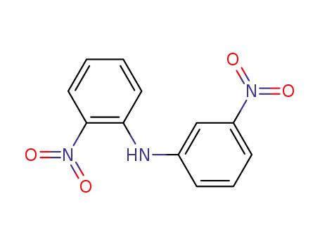 Molecular Structure of 20964-33-4 (Benzenamine,2-nitro-N-(3-nitrophenyl)-)
