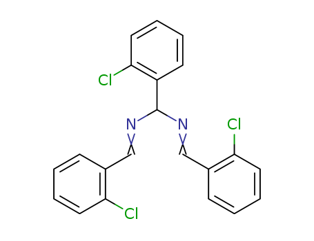 Methanediamine,1-(2-chlorophenyl)-N,N'-bis[(2-chlorophenyl)methylene]- cas  1498-93-7