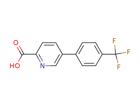 5-(4-(Trifluoromethyl)phenyl)picolinic acid