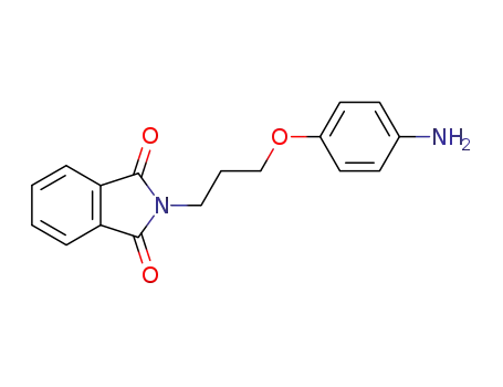 Molecular Structure of 100840-50-4 (1H-Isoindole-1,3(2H)-dione, 2-[3-(4-aminophenoxy)propyl]-)