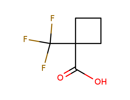 Cyclobutanecarboxylicacid, 1-(trifluoromethyl)-