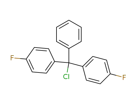 Molecular Structure of 379-54-4 (4,4'-(Chloro(phenyl)methylene)bis(fluorobenzene))