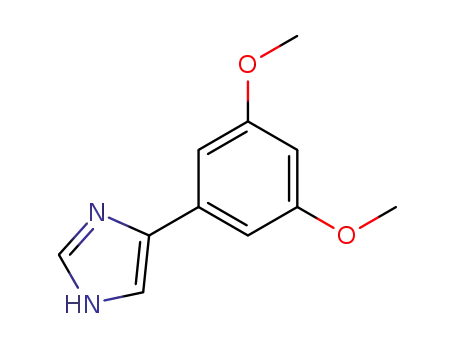 Molecular Structure of 312583-37-2 (4<sup>(5)</sup>-(3,5-dimethoxyphenyl)-1H-imidazole)