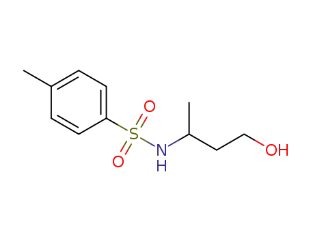 Molecular Structure of 1190398-52-7 (N-(4-hydroxybutan-2-yl)-4-methylbenzenesulfonamide)