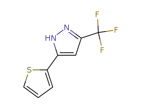 5-(2-Thienyl)-3-(trifluoromethyl)-1H-pyrazole