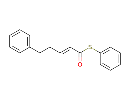 (E)-S-Phenyl 5-phenylpent-2-enethioate