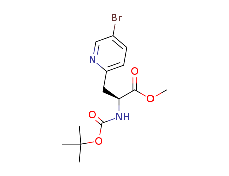 METHYL 3-(5-BROMOPYRIDIN-2-YL)-2-(TERT-BUTOXYCARBONYL)PROPANOATE