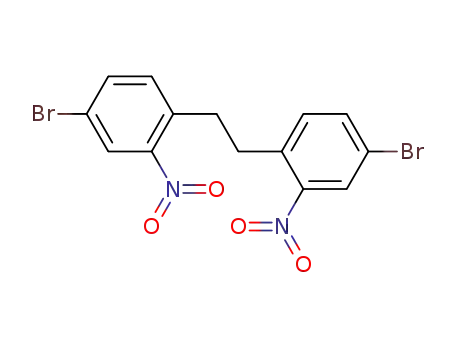 Molecular Structure of 873988-08-0 (1,2-bis(4-bromo-2-nitrophenyl)ethane)