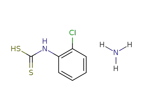 Molecular Structure of 66065-30-3 ((2-chlorophenyl)carbamodithioic acid)