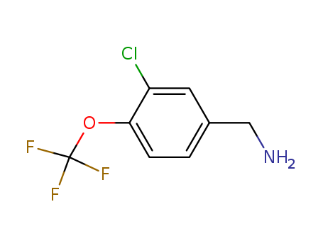 3-CHLORO-4-(TRIFLUOROMETHOXY)BENZYLAMINE