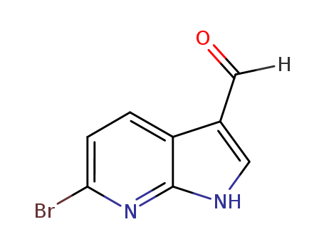 1H-Pyrrolo[2,3-b]pyridine-3-carboxaldehyde, 6-broMo-